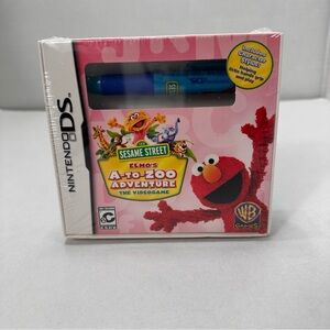 Sesame Street: Elmo's A-to-Zoo Adventure The Videogame Nintendo DS Game 2010 New